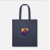 Bear Tireman Crest Navy Tote Bag